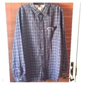 North Face button down